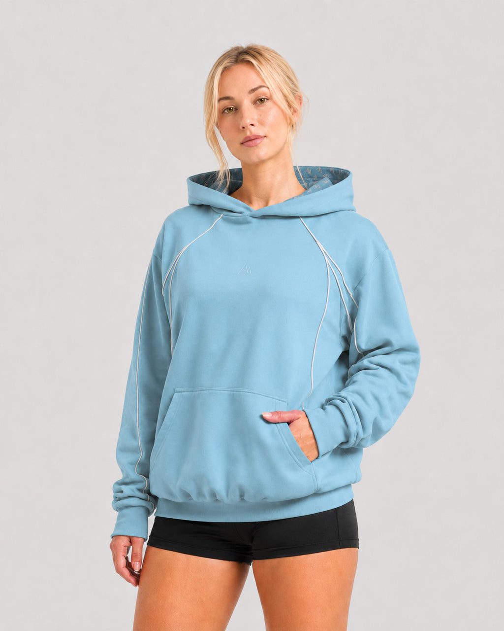 BOLD•I Hoodie-Sky