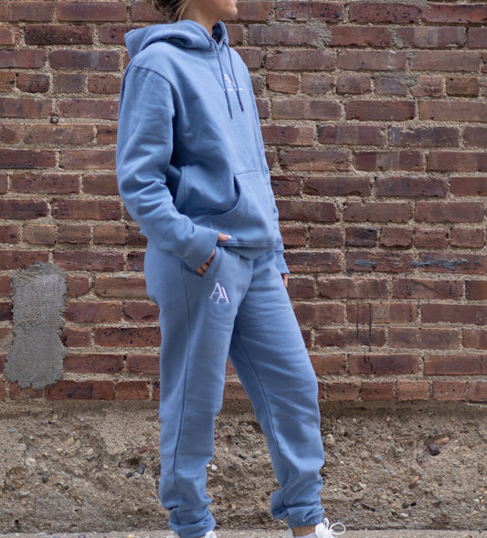 WOMENS HOODED SWEATSHIRT/SWEATPANT SET