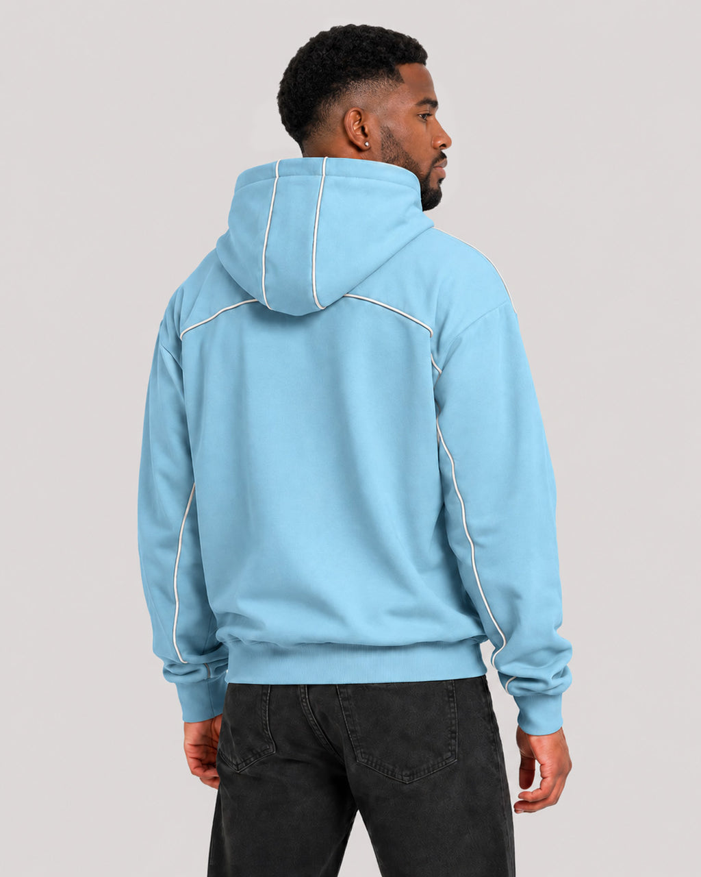 BOLD•I Hoodie-Sky
