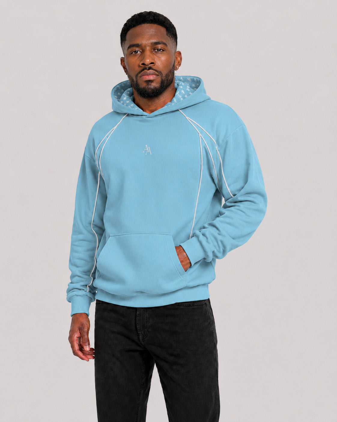 BOLD•I Hoodie-Sky