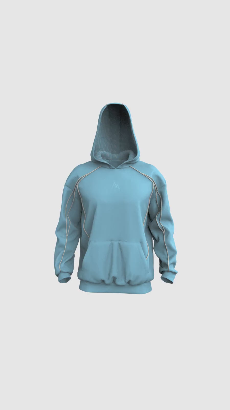 BOLD•I Hoodie-Sky